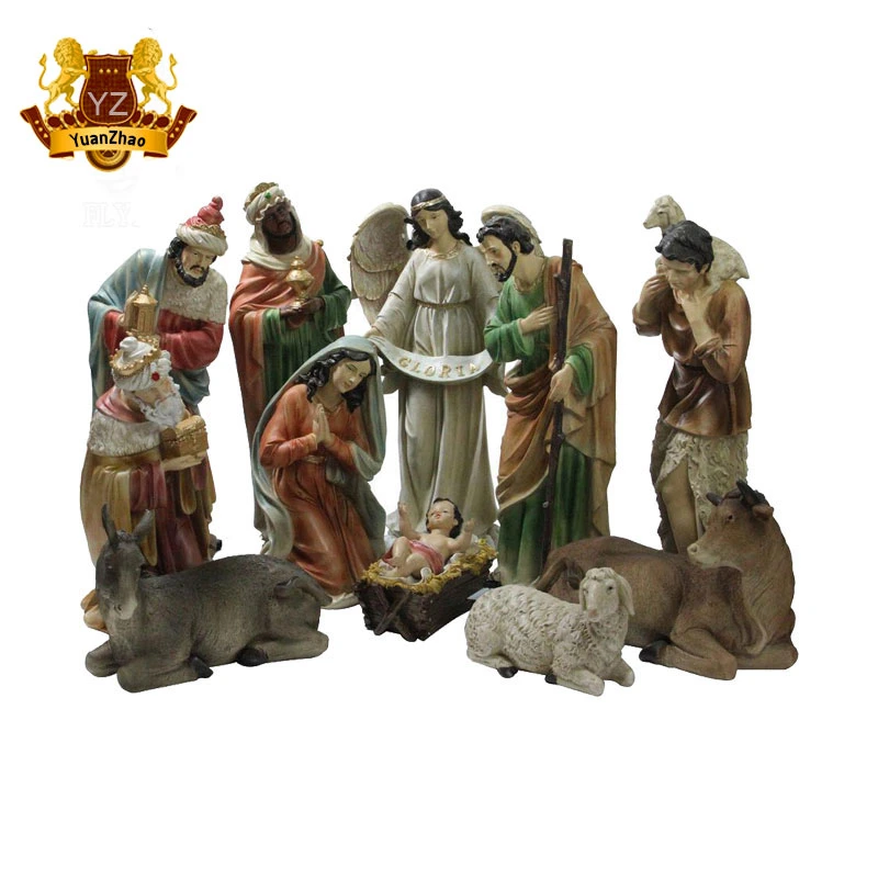 Life Size Resin Christianity Holy Family Religious Set Fiberglass Polyresin Statue