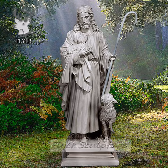 Figura Iglesia Religiosa Estatua San José y Niño Jesús Fibra Vidrio